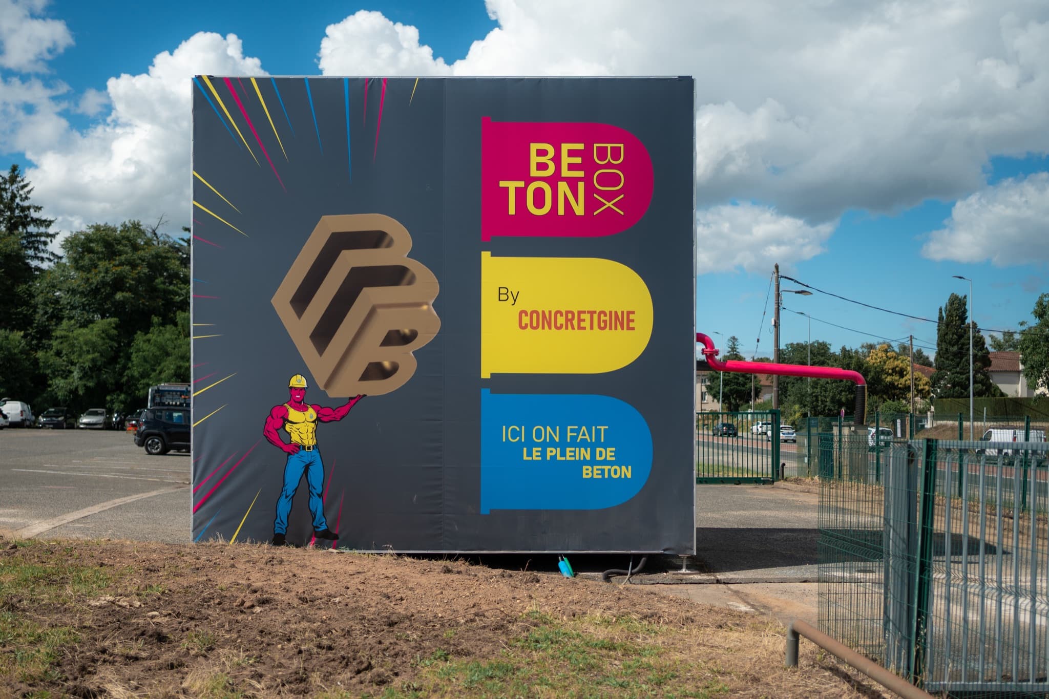 BétonBox — distributeur autonome de béton