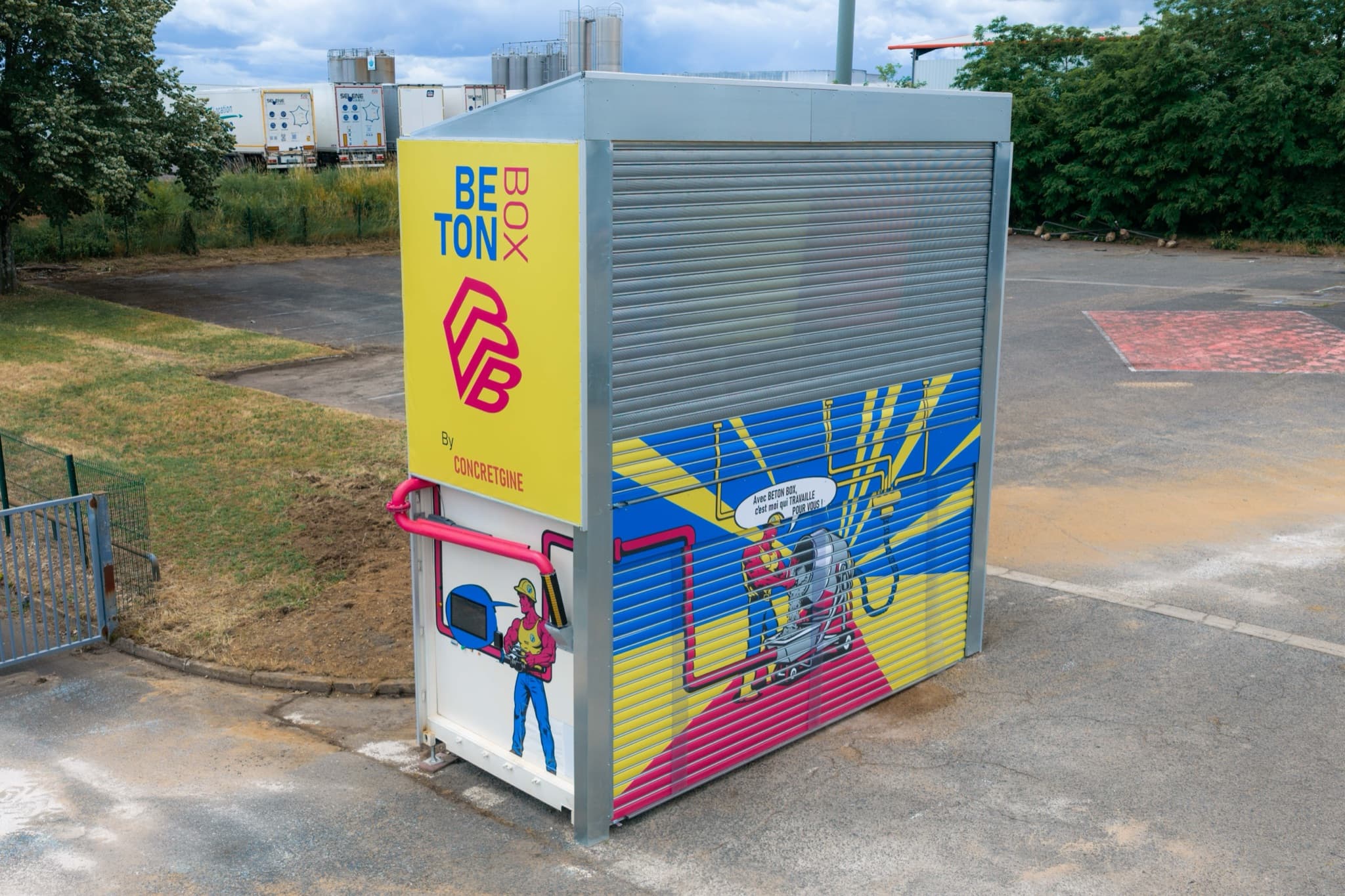 BétonBox — vue aérienne